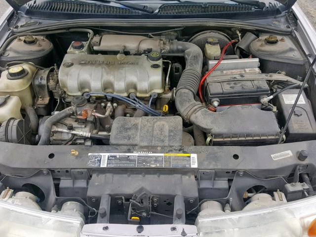 1G8ZH54891Z342650 - 2001 SATURN SL1 SILVER photo 7