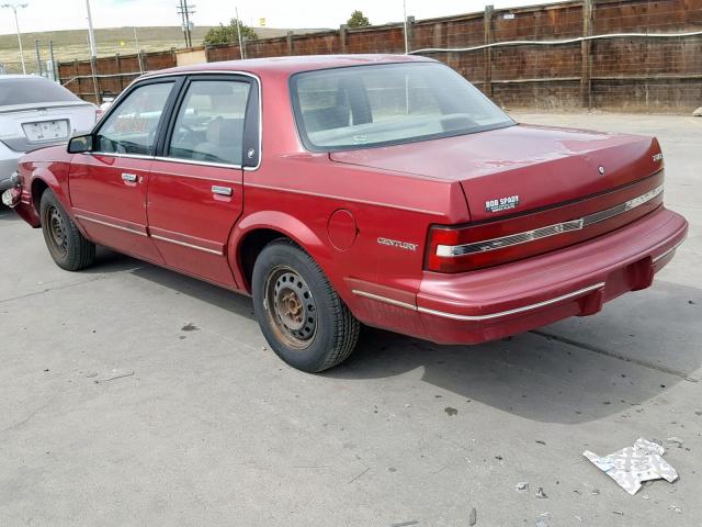 1G4AG55M1T6493077 - 1996 BUICK CENTURY SP MAROON photo 3