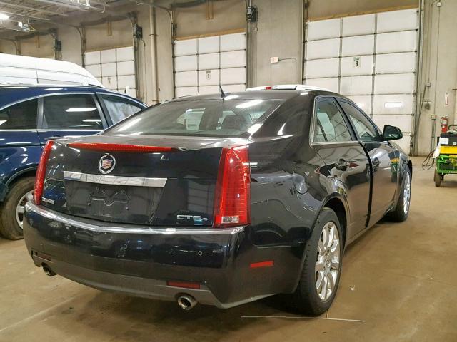 1G6DS57V880201606 - 2008 CADILLAC CTS HI FEA BLACK photo 4