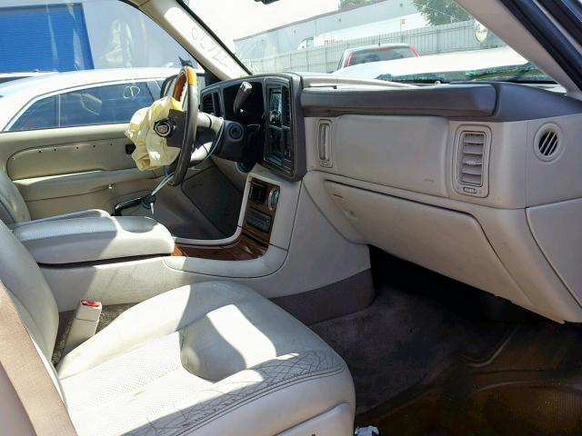 1GYEK63N94R191147 - 2004 CADILLAC ESCALADE L CREAM photo 5