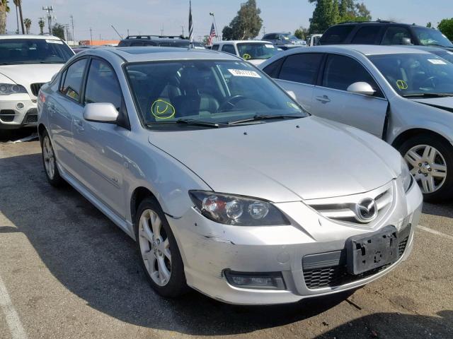 JM1BK323781840262 - 2008 MAZDA 3 S SILVER photo 1