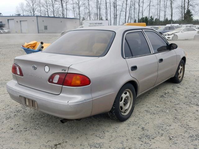 1NXBR12E6WZ046006 - 1998 TOYOTA COROLLA VE TAN photo 4