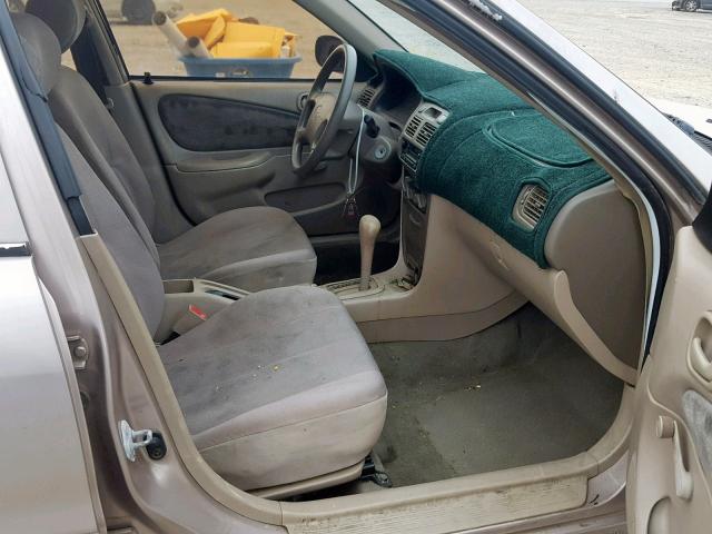 1NXBR12E6WZ046006 - 1998 TOYOTA COROLLA VE TAN photo 5