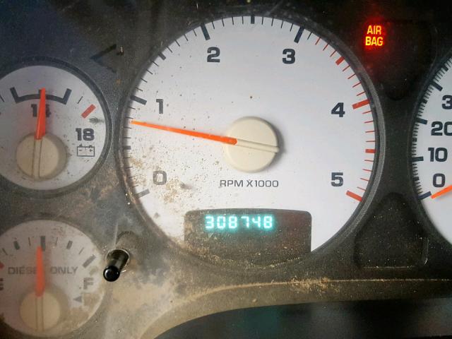 3D7KA28693G742218 - 2003 DODGE RAM 2500 S Կարմիր լուսանկար 8