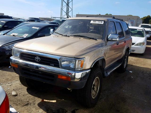 JT3VN39W7S0192170 - 1995 TOYOTA 4RUNNER VN RED photo 2