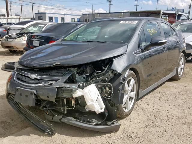 1G1RH6E42EU149467 - 2014 CHEVROLET VOLT BLACK photo 2