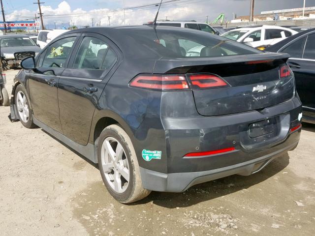 1G1RH6E42EU149467 - 2014 CHEVROLET VOLT BLACK photo 3