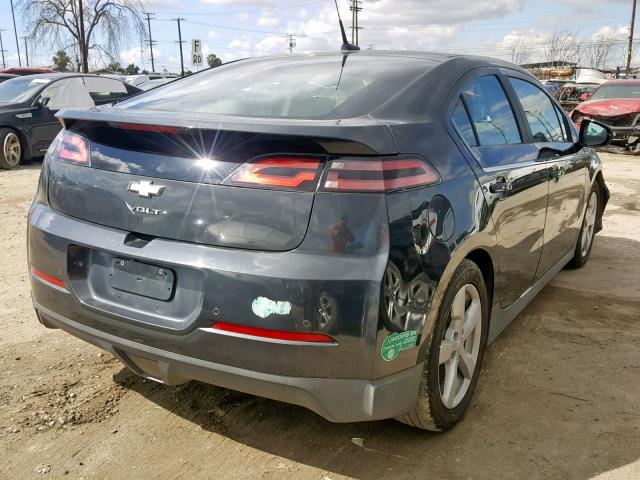 1G1RH6E42EU149467 - 2014 CHEVROLET VOLT BLACK photo 4