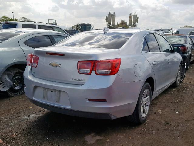 1G11C5SA0GF142721 - 2016 CHEVROLET MALIBU LIM SILVER photo 4