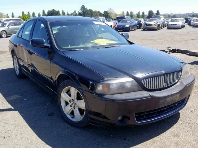 1LNFM87A36Y616762 - 2006 LINCOLN LS BLACK photo 1