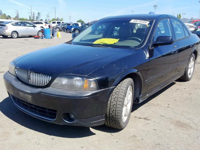 1LNFM87A36Y616762 - 2006 LINCOLN LS BLACK photo 2