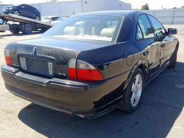 1LNFM87A36Y616762 - 2006 LINCOLN LS BLACK photo 4