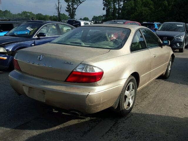 19UYA42493A003194 - 2003 ACURA 3.2CL GOLD photo 4