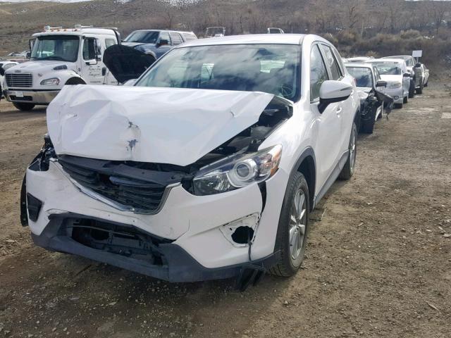 JM3KE4BYXG0660150 - 2016 MAZDA CX-5 SPORT WHITE photo 2