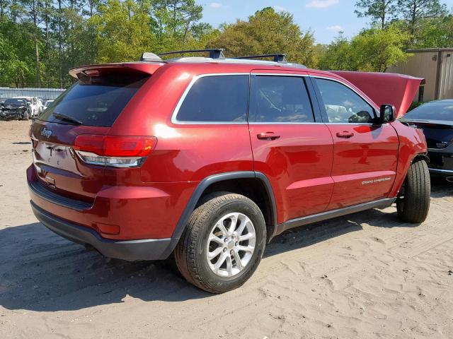 1C4RJEAG6EC145630 - 2014 JEEP GRAND CHER RED photo 4