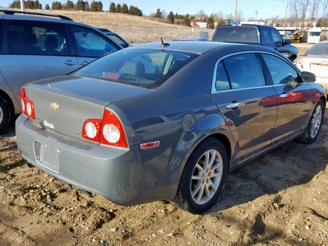 1G1ZK57B29F214027 - 2009 CHEVROLET MALIBU LTZ ნაცრისფერი ფოტო 4