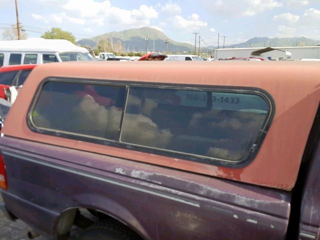 1FTCR10A7RUA93736 - 1994 FORD RANGER PURPLE photo 9