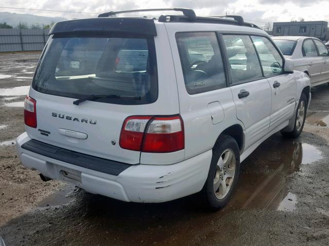 JF1SF65642H752706 - 2002 SUBARU FORESTER S თეთრი ფოტო 2