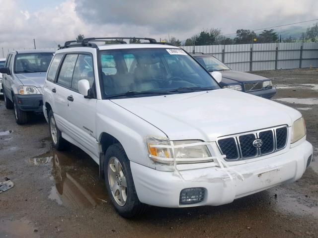 JF1SF65642H752706 - 2002 SUBARU FORESTER S თეთრი ფოტო 3