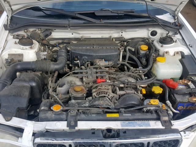 JF1SF65642H752706 - 2002 SUBARU FORESTER S თეთრი ფოტო 7