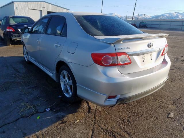 2T1BU4EE2CC872313 - 2012 TOYOTA COROLLA BASE  photo 3