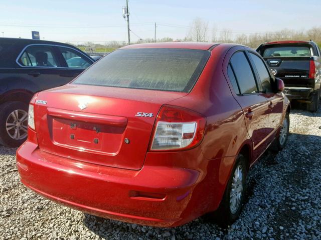 JS2YC5A33C6305211 - 2012 SUZUKI SX4 LE RED photo 4