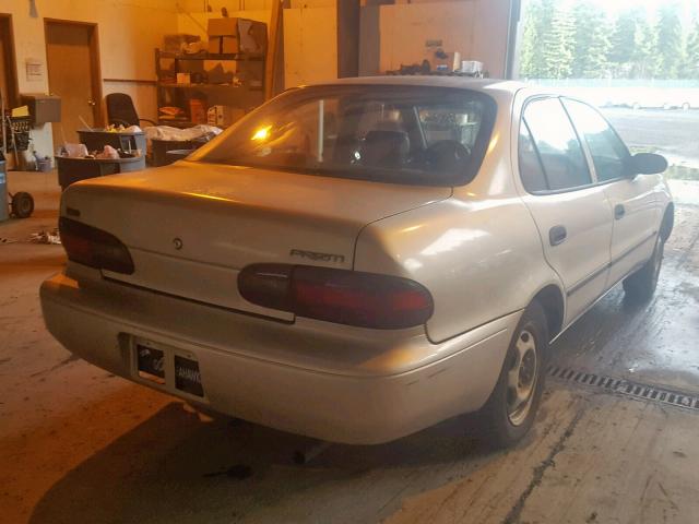 1Y1SK5369RZ032160 - 1994 GEO PRIZM BASE ოქროსფერი ფოტო 4