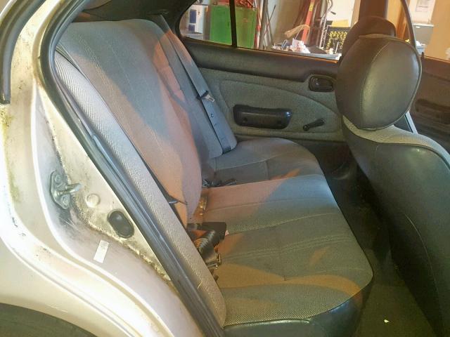 1Y1SK5369RZ032160 - 1994 GEO PRIZM BASE ოქროსფერი ფოტო 6