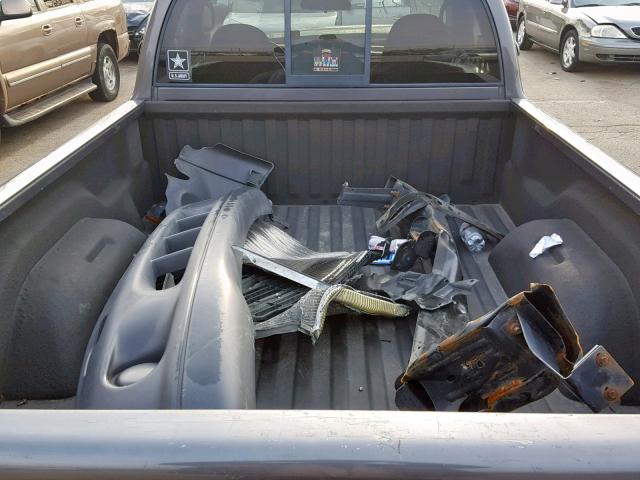 1D7FL16K54S602635 - 2004 DODGE DAKOTA SXT GRAY photo 6