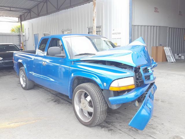 1B7GL22Z1YS600376 - 2000 DODGE DAKOTA  photo 1