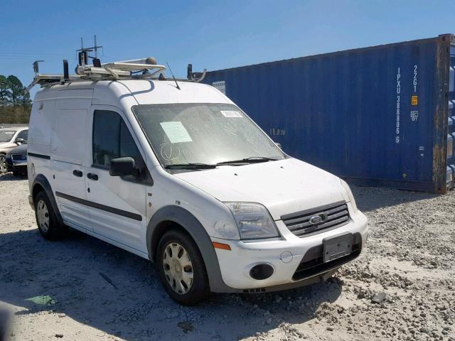 NM0LS7BN1DT141976 - 2013 FORD TRANSIT CO WHITE photo 1