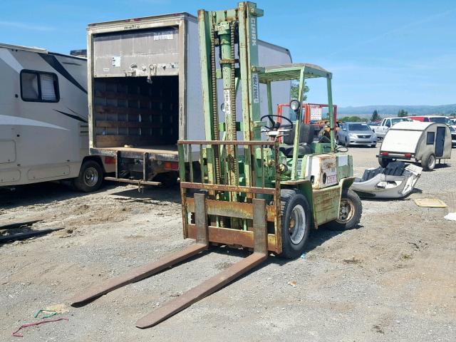 Y685164675 - 1980 CLARK FORKLIFT C50055 GREEN photo 2