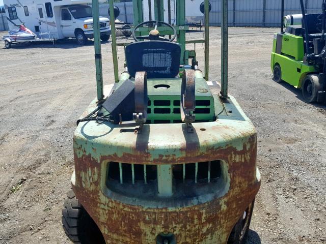 Y685164675 - 1980 CLARK FORKLIFT C50055 GREEN photo 6