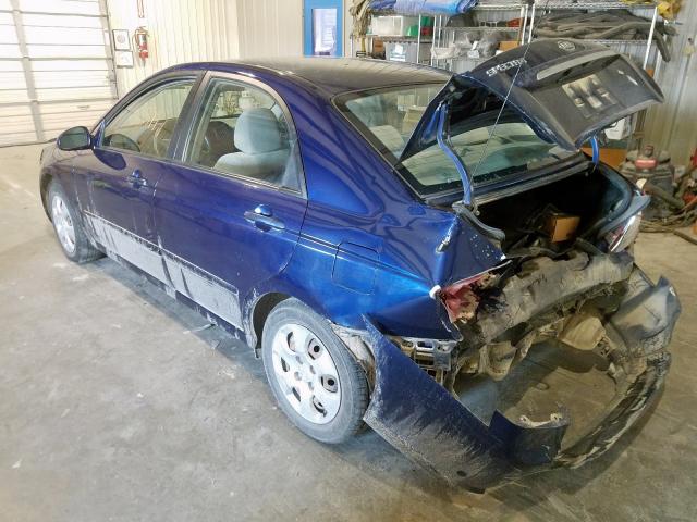 KNAFE122275464384 - 2007 KIA SPECTRA EX  photo 3