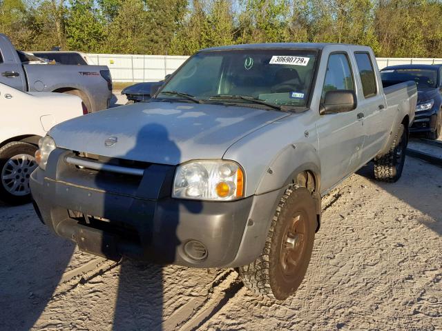 1N6ED29X43C407079 - 2003 NISSAN FRONTIER C SILVER photo 2