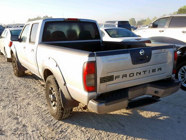 1N6ED29X43C407079 - 2003 NISSAN FRONTIER C SILVER photo 3