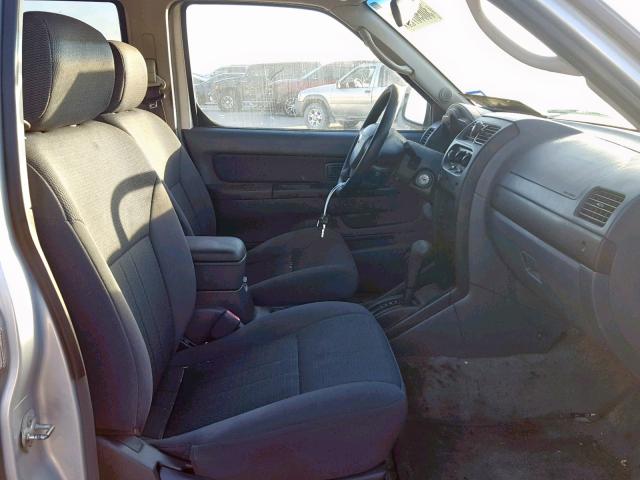 1N6ED29X43C407079 - 2003 NISSAN FRONTIER C SILVER photo 5