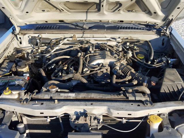 1N6ED29X43C407079 - 2003 NISSAN FRONTIER C SILVER photo 7