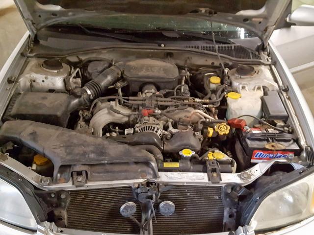 4S3BE625247210828 - 2004 SUBARU LEGACY L S SILVER photo 7