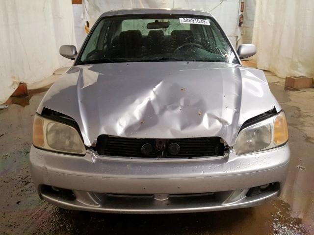 4S3BE625247210828 - 2004 SUBARU LEGACY L S SILVER photo 9