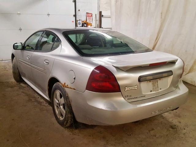 2G2WP552361195171 - 2006 PONTIAC GRAND PRIX SILVER photo 3