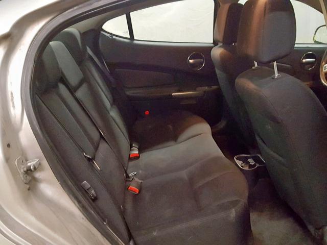 2G2WP552361195171 - 2006 PONTIAC GRAND PRIX SILVER photo 6