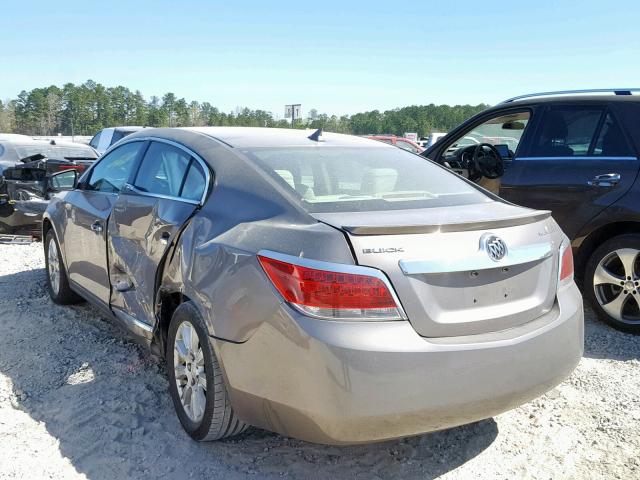 1G4GA5ER2CF207390 - 2012 BUICK LACROSSE TAN photo 3