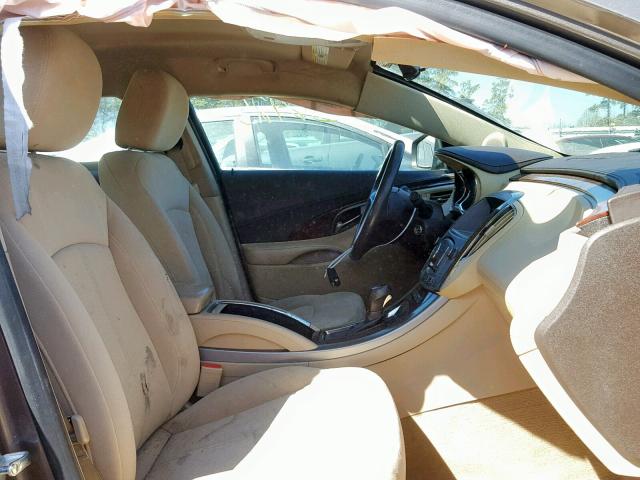 1G4GA5ER2CF207390 - 2012 BUICK LACROSSE TAN photo 5