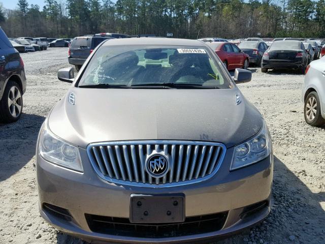 1G4GA5ER2CF207390 - 2012 BUICK LACROSSE TAN photo 9