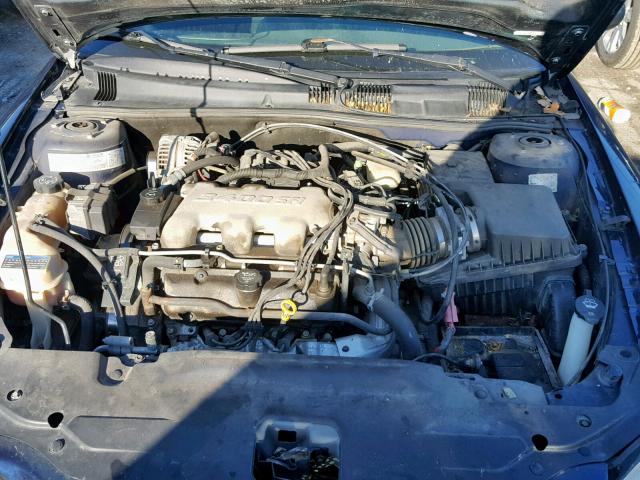 1G2NF52E24M702270 - 2004 PONTIAC GRAND AM S BLUE photo 7