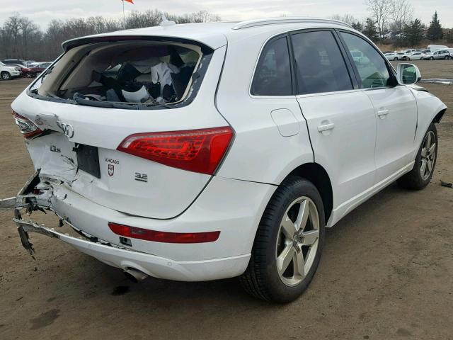 WA1KK78R49A038637 - 2009 AUDI Q5 3.2 WHITE photo 4