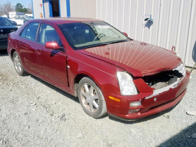 1G6DW677150177799 - 2005 CADILLAC STS RED photo 1