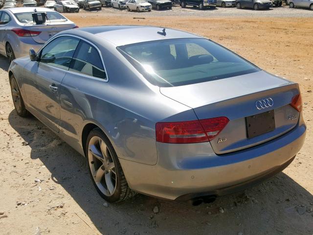 WAUVFAFR4BA022979 - 2011 AUDI A5 PRESTIG BLUE photo 3