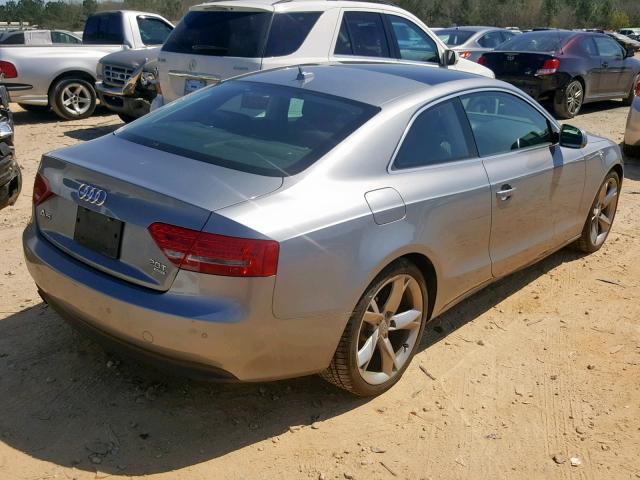 WAUVFAFR4BA022979 - 2011 AUDI A5 PRESTIG BLUE photo 4